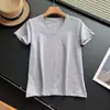 Roupas Femininas Estilo Japonês 2026 Primavera/Verão Novo Fio de Bambu Moda Casual Camiseta Gola V Manga Curta Algodão Camiseta Branca Camisa Base