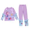 Novo Maiô Infantil para Meninas, Conjunto de 2 Peças Peça Única com Manga Longa e Calça Longa, Roupa de Banho de Surfe com Proteção Solar para Meninas Jovens, Médias e Mais Velhas