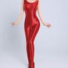 Pearl love masculino e feminino alta elasticidade Europeu e Americano tamanho grande brilho oleoso sedoso sexy transparente respirável body justo