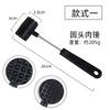 Ablandador de carne de doble cara de goma y plástico, martillo para bistec casero, herramienta de cocina para golpear carne.