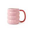 Caneca de Cerâmica Criativa Estilo Jovem Ins Caneca de Café Caneca de Casal Caneca Criativa para Café da Manhã Estilo Igual de Celebridade da Internet