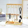 Transfronterizo en stock Metal Creativo Pendientes Collar Anillo Soporte Joyería Tienda Perlas Accesorios Puesto Estante de Joyería