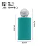 Frasco Borrifador de Vidro para Perfume 100ml Transparente com Tampa de Encaixe Frasco Vazio Atacado Borrifador de Pressão Frasco de Perfume Personalizado com Revestimento