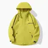 Chaqueta 3 en 1 para hombre y mujer de otoño e invierno, chaqueta con capucha, conjunto de dos piezas desmontable, adecuada para senderismo, camping y montañismo