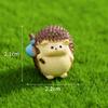 Micro Paisagem Dos Desenhos Animados Bonito Pequeno Ouriço Boneca Jardinagem DIY Decorações Acessórios Ecológico Garrafa Desktop Resina Ornamentos