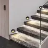 Luz de Pé para Exterior 86 Embutida Casa Indução Automática por Corpo Humano Escada Longe Corredor Rodapé Luz Noturna LED