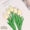 5.12 Día de la Enfermera Regalo de Acompañamiento Decoración de Cupcake Bobo Tulipán Blanco Ángel Etiqueta Colgante Bolsa de Regalo de Mano