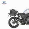 Coche muscle lobo adecuado para bolsa lateral wuji 500R bolsa lateral caja lateral retro modificación bolsa para casco cinturón impermeable marco de liberación rápida