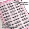 Sakura Lier Grande Capacidade Gel-free Camellia Cílios Postiços Simulação Natural Cluster Único Segmentado Cílios Autoadesivos para Iniciantes