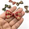 Lazo de 5 cm de alta calidad estilo coreano con diseño de pata de gallo, accesorio para el cabello semiacabado, material para decoración de muñecas.