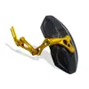 Para-lama traseiro personalizado para scooter elétrica N1S M2 009 U+B Little Monkey, protetor traseiro universal de fibra de carbono