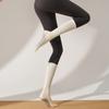 Calcetines de Yoga de Otoño para Mujer, Calcetines Largos Antideslizantes Profesionales de Cinco Dedos para Pantorrilla, Calcetines Deportivos de Algodón Específicos para Pilates, Transfronterizo