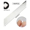 Adesivo de Parede de Vidro Estilo Simples DIY Autoadesivo Padrão Geométrico Lente Decorativa Mosaico de Lente Decoração de Parede Suspensão Tira Decorativa