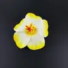 Flor de Hibisco Artificial Nova Diâmetro 10cm Foto de Viagem Roupa de Banho para Praia Acessórios Criativos para Cabelo Decoração de Sala de Estar Casamento