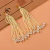 Estilo nacional borla de cuentas de arroz flecos brocado Song accesorios bolsa colgante accesorios hechos a mano con cuentas adornos colgantes cuentas de madera