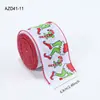 Cinta de Navidad Rayas de Colores Cinta Sencilla Guirnalda para Árbol de Navidad Decoración Lazo para Envoltura de Regalos Arreglo de Atmósfera