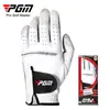 Luvas de Golfe Pgm Luvas Esportivas Masculinas Pele de Cabra Partículas Antiderrapantes Luvas de Golfe Fornecimento Direto da Fábrica