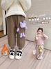 Pantalones de Forro Polar para Niñas 2025 Nuevo Estilo Kuromi Pantalones Deportivos Engrosados para Niños Pantalones Casuales de Dibujos Animados para Bebé Niña de Invierno
