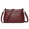 Bolso para mujer 2026 nuevo modelo bolso cruzado, bolso de hombro para mujer, bolso cuadrado pequeño bordado para dama, bolso acolchado de gran capacidad