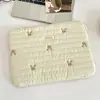 [Nuevo Producto] Bolsa de Almacenamiento para Tableta Ins con Lindo Diseño de Conejo con Bordado de Diamantes Bolsa de Almacenamiento para Portátil de 11/13/ 15 pulgadas