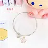 Pulseira Sanrio Desenho Animado Pulseira Kulomi Melhor Amigo de Casal Pulseira de Sino Ins Cinnamomum Dog Joia Pequeno Presente