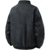 Chaqueta transfronteriza para hombre para primavera y otoño, cortavientos deportivo fino de cuello alto, ropa de hombre de color liso, abrigo casual para hombres jóvenes y de mediana edad