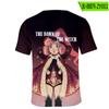 Camiseta Casual de Manga Corta con Estampado de Anime Witch's Dawn 2022 Nuevo Verano Cuello Redondo Deportivo Transfronterizo Al Por Mayor