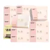 Jierou Papel Toalha Skin-Feel 3 Camadas 120 Folhas Papel Higiênico Doméstico Caixa Fechada Lenços de Papel para Mãos Guardanapos Acessíveis