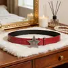 Cinto Largo Estilo Punk da Moda, Cinto Personalizado Estilo Ins, Cinto Retrô Americano de Subcultura para Vestidos e Ternos