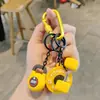 Chaveiro de Haltere Kettlebell para Fitness Equipamento Esportivo de Alto Valor Fivela de Trava de Disco de Haltere Pingente Masculino e Feminino Pingente de Bolsa Presente