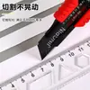 Faca Utilitária Grande Espessada 18mm Faca de Papel de Parede Multifuncional Lâmina Preta Afiada e Durável Faca de Papel Abridor de Caixa Venda por Atacado