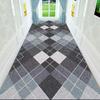 Alfombra para Pasillo Cortable en 3D Pasillo Pasillo Pasillo Escaleras Alfombrilla de Piso Entrada de Puerta Alfombra Larga para el Hogar Hotel Alfombrilla Antideslizante