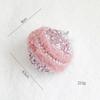 Esfera Rosa de Navidad Bola de Burbujas Decoración para Árbol de Navidad Colgante de Navidad Decoraciones Navideñas DIY Estrella para la Punta del Árbol Colgante