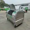 Sanidad exterior cubo de almacenamiento grande de 3 metros cuadrados cubo de basura de hierro de 6 metros cuadrados cubo de basura con brazo de gancho de 8 metros cuadrados salida de fábrica