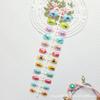 Uñas Postizas Cortas para Niños en Múltiples Colores, Estilo Lindo de Dibujos Animados, Pegatinas de Uñas Postizas para Niños de Preescolar, Venta al por Mayor Transfronteriza