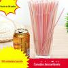 Descartável suco de palha bebida cola leite chá xícara de vidro palha 2 yuan Loja Fonte fabricantes atacado