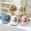 Gorra de Béisbol Infantil de Dinosaurio de Dibujos Animados Primavera y Verano Niños y Niñas Sombrero de Sol para Bebé Sombrero de Sol para Todas las Estaciones Venta al por Mayor