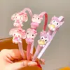 Ferramenta para Organizar Cabelo Infantil Faixa de Cabeça Desenho Animado Faixa Antiderrapante para Menina Acessório Fofo para Cabelo de Bebê Presilha de Cabelo
