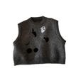 Coletes Infantis, Coletes de Tricô para Crianças, Estilos de Primavera e Outono para Crianças Pequenas e Médias, Tops de Outono, Suéteres para Bebês Meninas, Tendências Versáteis de Roupas de Outono