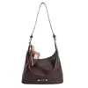 Bolso Tote de Piel Suave Retro de Gama Alta Bolso de Gran Capacidad para Mujer Estilo Nuevo 2025 Bolso de Hombro Versátil Bolso Tote
