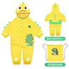 Compra Grupal de Jardín de Infancia recomienda Nuevo Impermeable Enterizo para Niños 2025 Conveniente para Ir al Baño Impermeable Espeso de Cuerpo Completo
