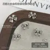 Accesorios de Arte para Uñas de Perlas y Pedrería Estilo Barroco, Venta Caliente Transfronteriza Decoraciones de Pedrería para Uñas con Moño de Aleación Estilo Francés, Estrella y Luna