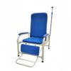 Silla de Infusión para una Persona, Silla Reclinable Multifuncional de Acero Inoxidable con Reposapiés, Especialmente Diseñada para Uso en Clínicas para Goteo Intravenoso