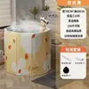 Bañera Plegable para Adultos Barril de Baño de Alta Calidad No Requiere Instalación Otoño e Invierno Bebés y Niños Engrosada Cuerpo Completo Bañera Doméstica