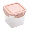 Caixa de armazenamento de frutas transparente para casa BNBST, caixa de armazenamento organizadora de frutas e vegetais para geladeira, caixa de armazenamento de frutas frescas para sala de estar