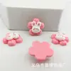 Accesorios de resina de oso de dibujos animados flor conejo arcoíris brillantes material para funda de teléfono de pegamento de crema DIY pasador accesorios para el cabello
