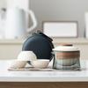 Hao Buren Gao Yan Value Taza Express Una Olla Tres Tazas Persona Sola Equipo de Té para Exterior Juego de Té Portátil para Viaje