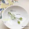 Atacado Corda Tecida à Mão DIY Pequeno Pingente Joias Pulseira Acessórios Pequeno Pingente Estilo Rosa Vidro Botão de Pressão para Roupas