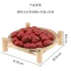 Modelo de Nuez de Simulación Dátiles Rojos Almendra Castaña Fruta Seca Semilla Nogal Accesorios de Fotografía Exhibidor de Gabinete Decoración del Hogar