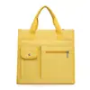 Bolso de Mano de Gran Capacidad Estilo Japonés para Mujer, Bolso Tote Sencillo Nuevo para el Trabajo y los Viajes Diarios, Bolso de Lona Versátil Casual con Múltiples Compartimentos